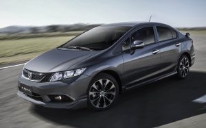 Honda Civic é o oitavo carro mais roubado no Brasil