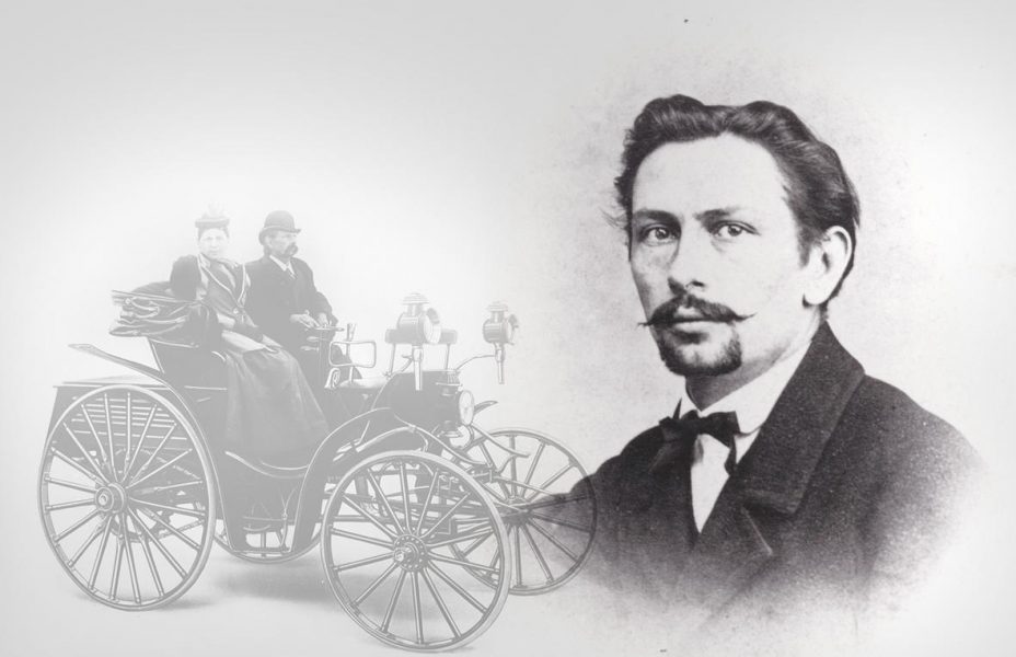 Carl Benz é um dos fundadores da Mercedes-Benz