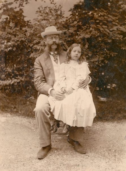 Emil Jellinek e sua filha Mercedes