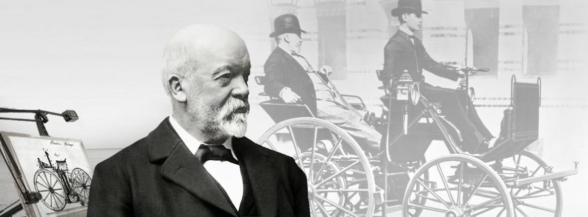 Gottlieb Daimler é um dos fundadores da Mercedes-Benz