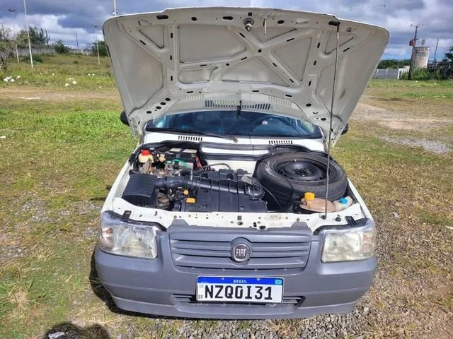 FIAT Uno Mille Economy Way 1.0 Fire 4p. Prata 2010 - Campo Grande